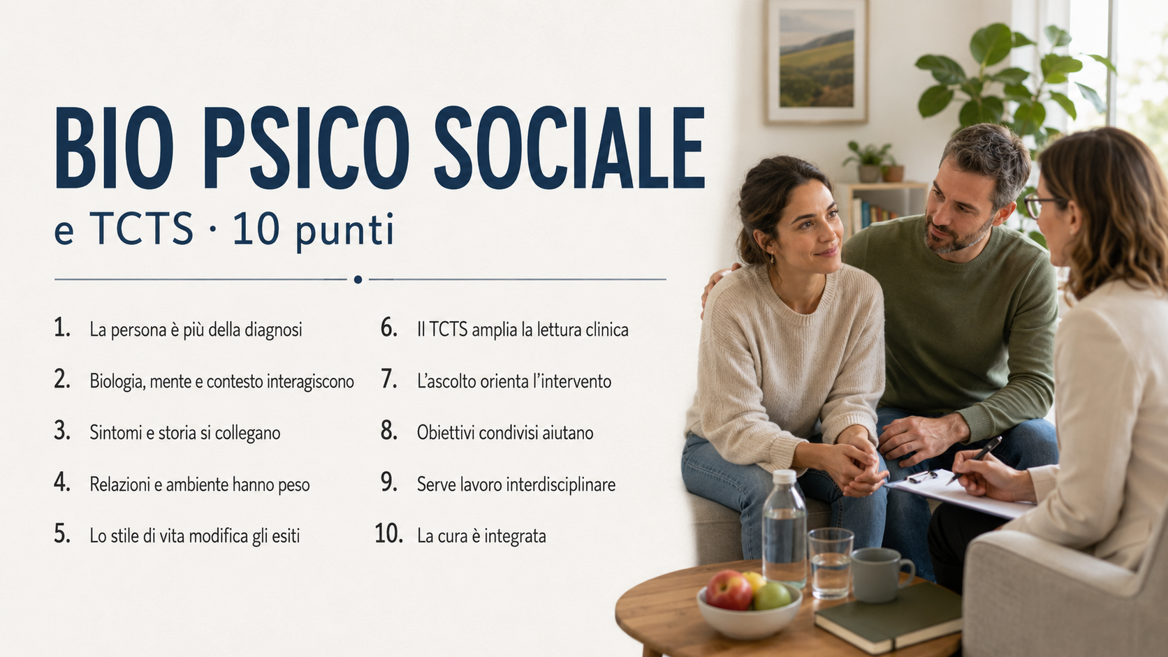 Modello BPS e TCTS in 10 punti