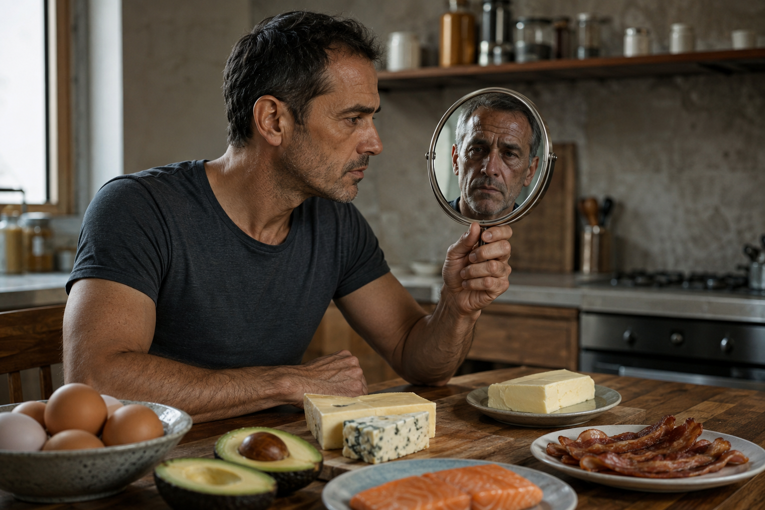 Magro fuori e vecchio dentro con la dieta ketogenica!