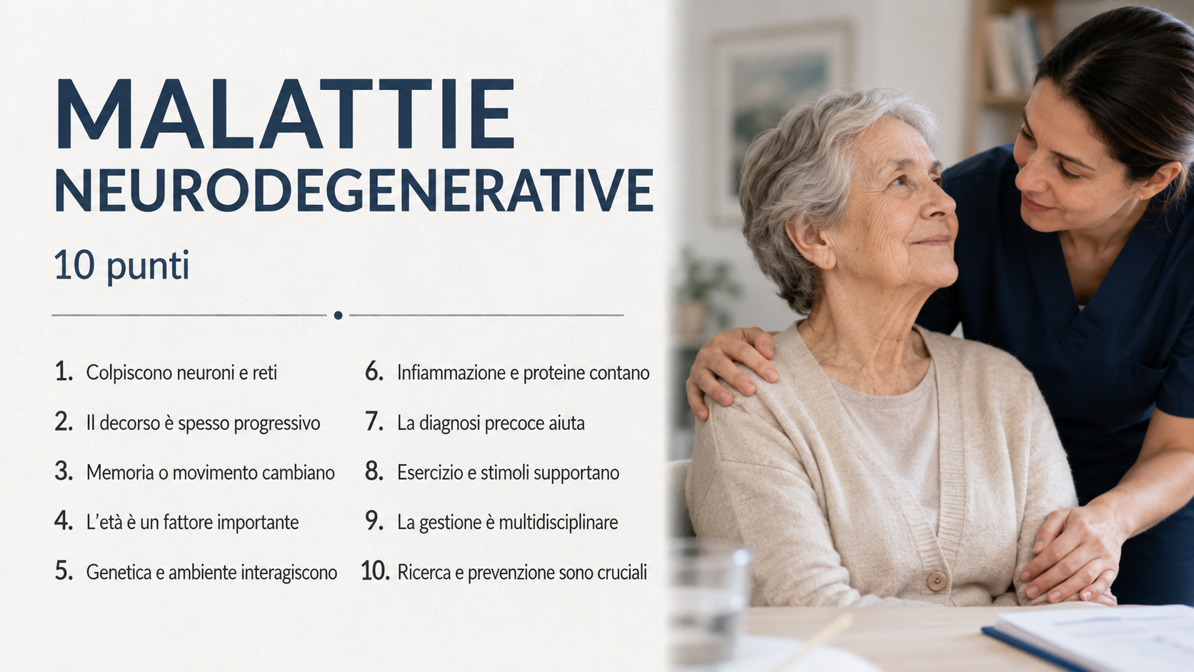 Malattie neurodegenerative in 10 punti