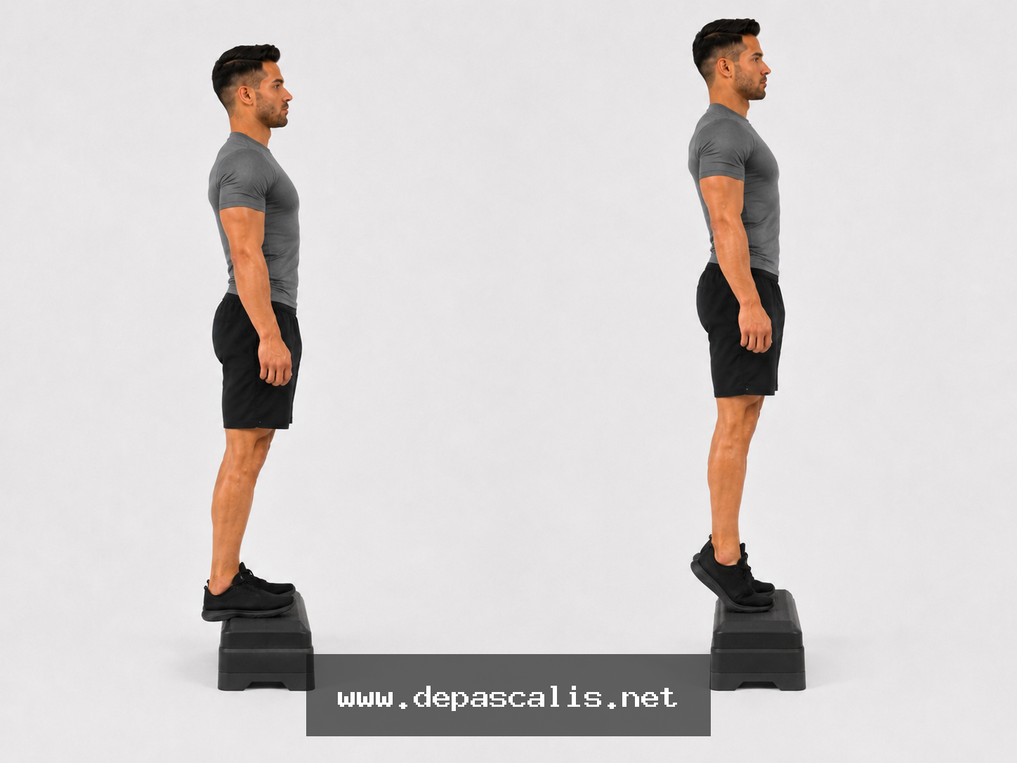 Calf raise allo step