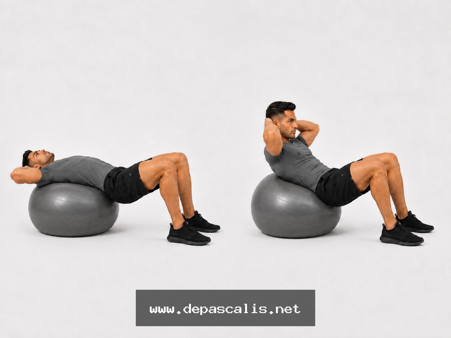 Crunch su fitball