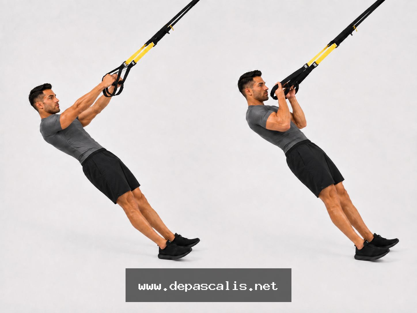 Curl bicipiti al TRX