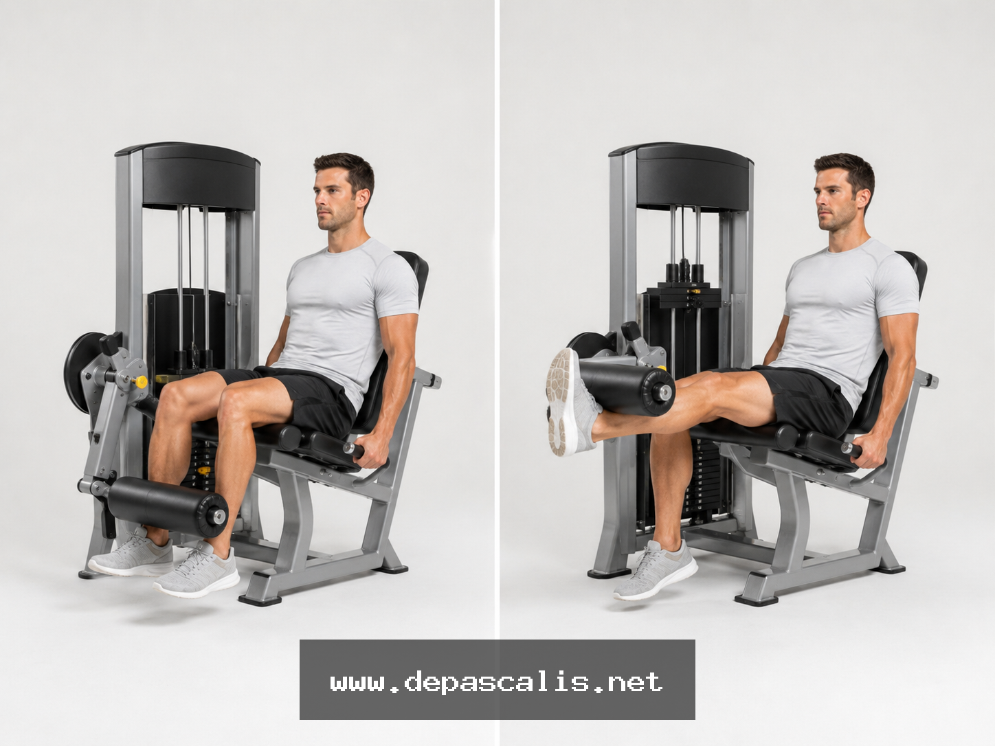 Leg extension a una gamba