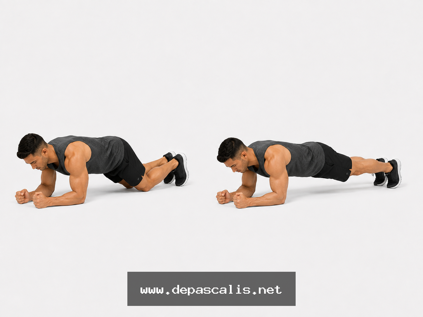 Plank frontale