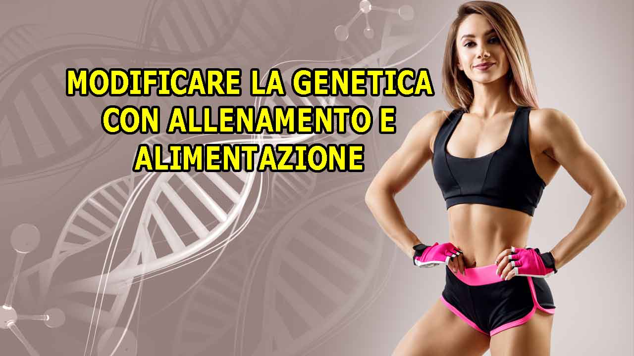 Modificare la genetica con alimentazione e allenamento