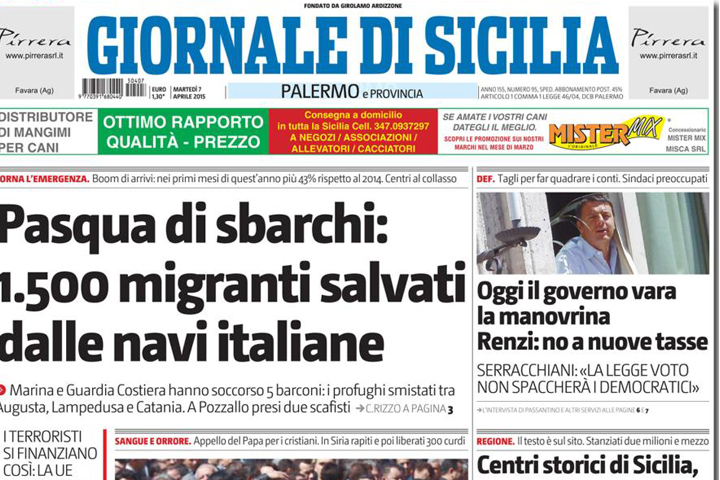 2015 - Il giornale di Sicilia