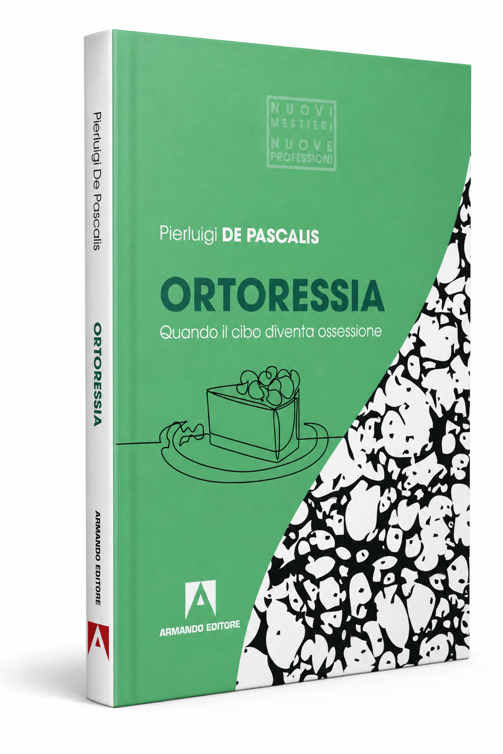 Copertina del libro Ortoressia: quando il cibo diventa ossessione