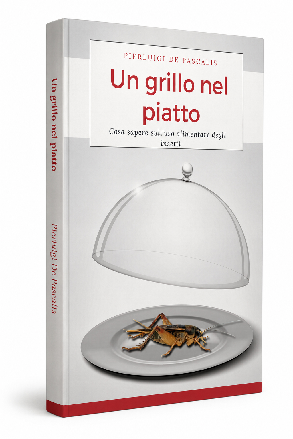 Copertina del libro Un grillo nel piatto